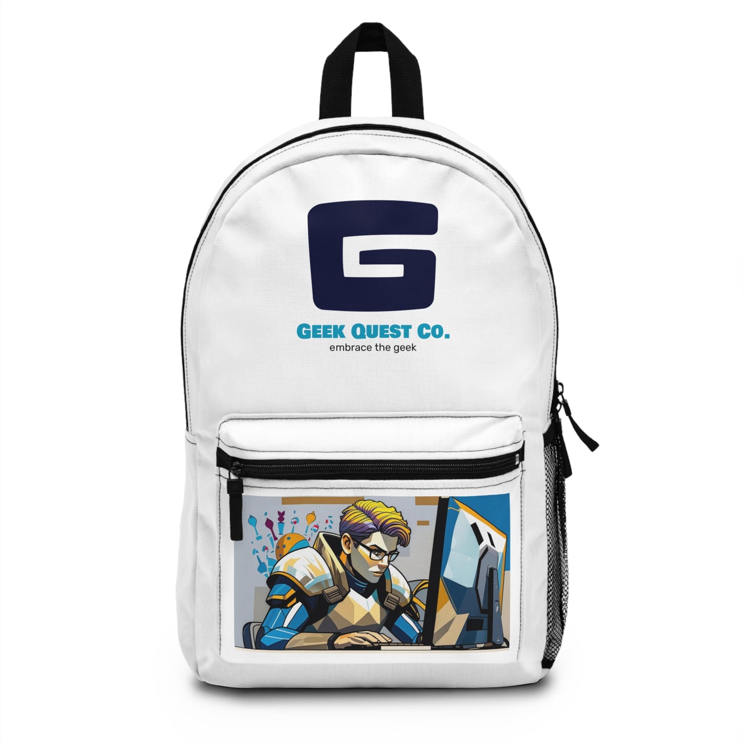 Gamer Backpack - Perfect for Geeks, Gamers, Back to School, Students, and Adventurers | Unique Design, School Bag, Travel Companion, Gift Idea
