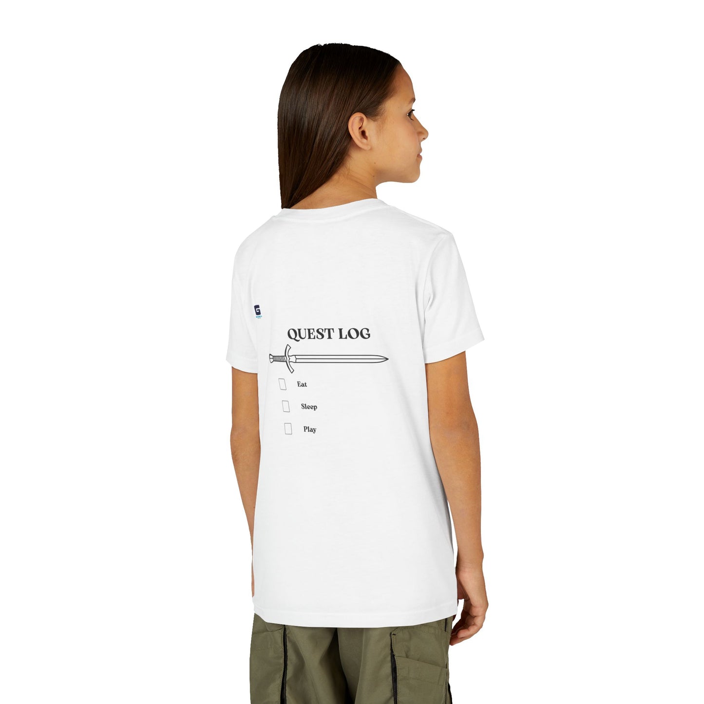 Youth Tutorial Level RPG T-shirt, Epic Geek Gear for Kids! LitRPG and Tabletop Fan Tee's