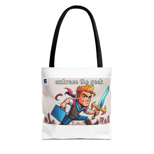 Embrace the geek branded bag - Corporate Warrior