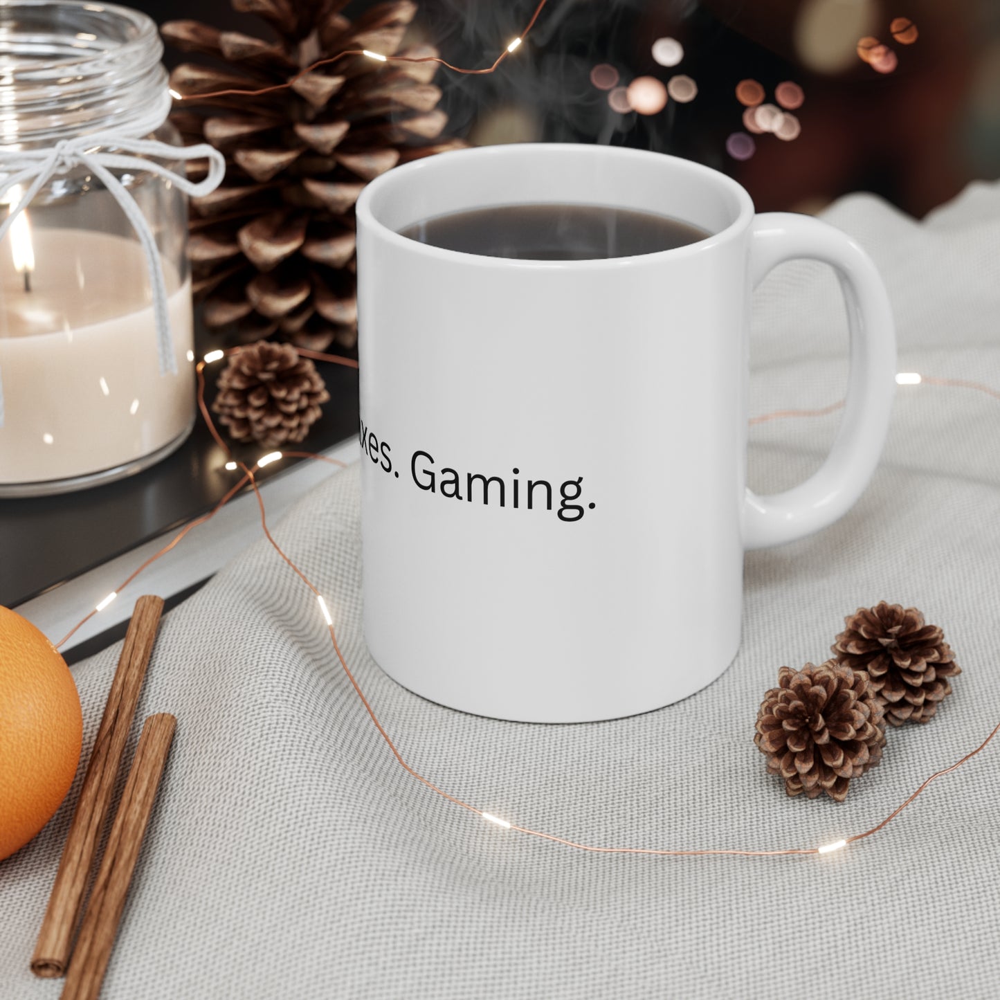 Humorous 11oz Gaming Mug - Perfect Gift for Gamers, Coffee Lovers, Tax Season, Everyday Use, Fun Quotes, Corporate humor
