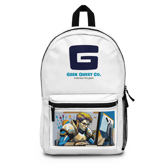 Gamer Backpack - Perfect for Geeks, Gamers, Back to School, Students, and Adventurers | Unique Design, School Bag, Travel Companion, Gift Idea